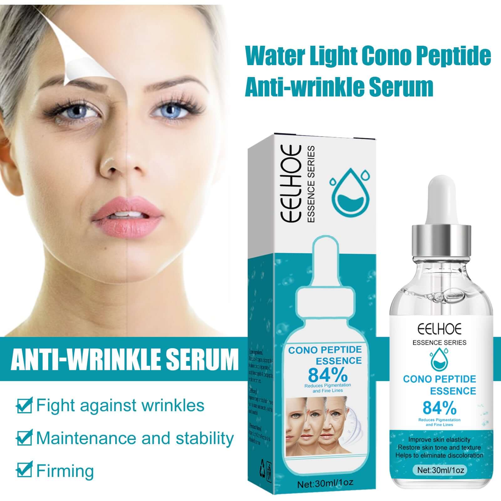 Peptide Anti Wrinkle Serum for Skin Firming