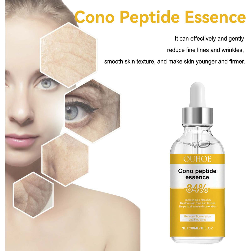 QARE Cono Peptide Essence, Moisturizing Facial Fine Lines Smooth Skin Moisturizing Essence