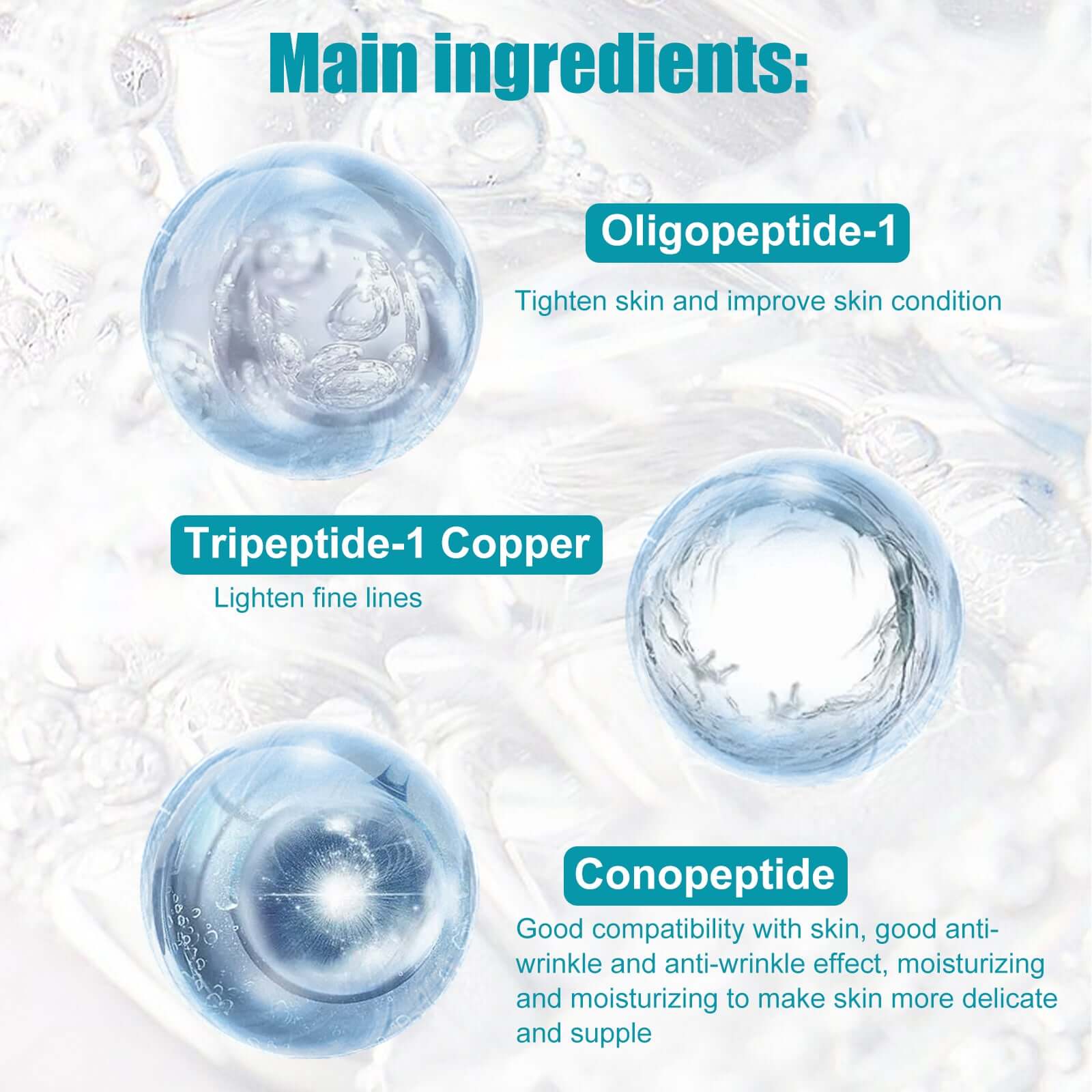 Peptide Anti Wrinkle Serum for Skin Firming